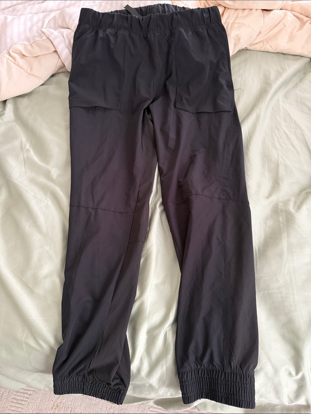 Apana Deep Charcoal Pull-On Athletic Pants